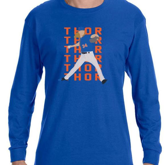 Tops - New York Mets Noah Syndergaard Sweatshirt Shirt